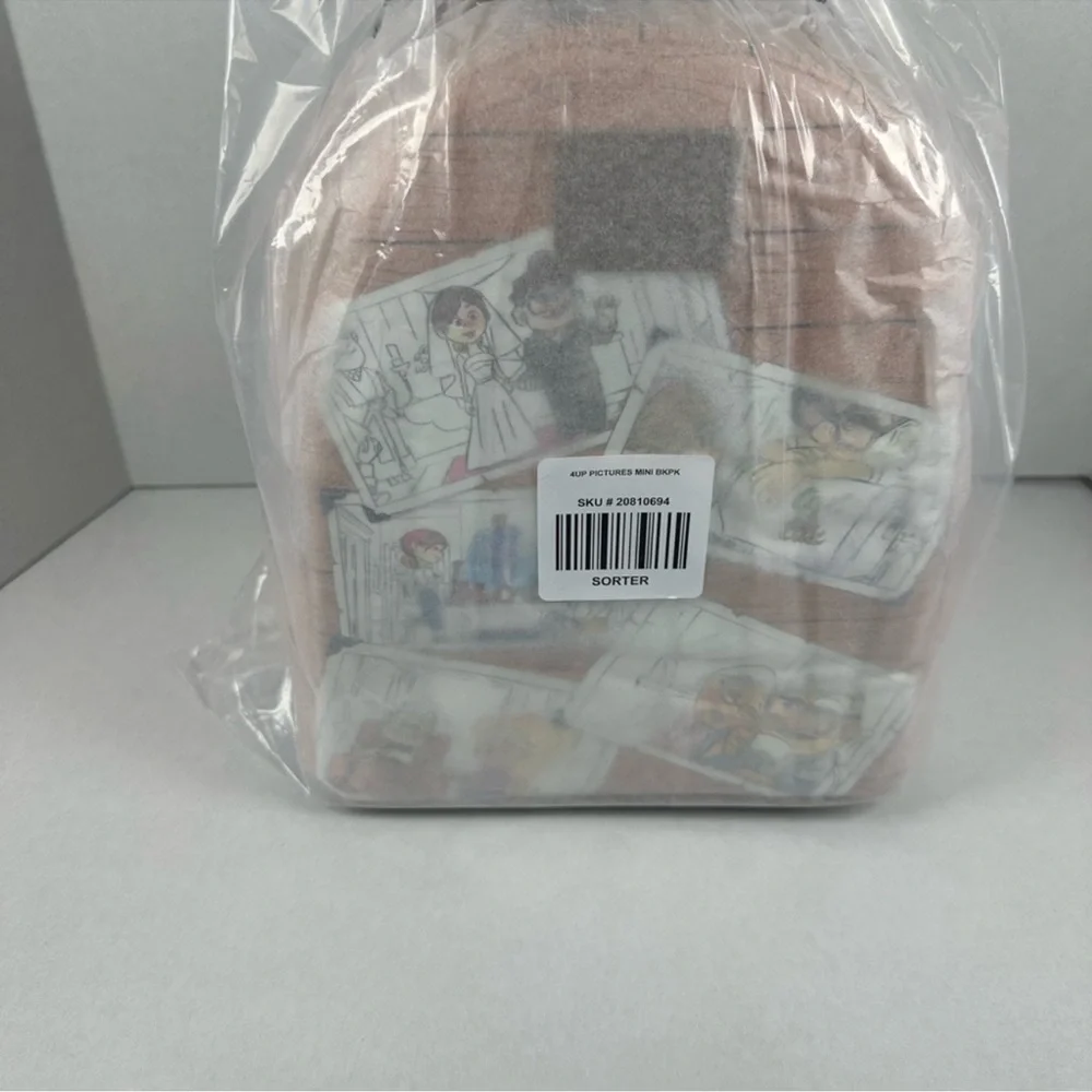 Loungefly Disney Pixar Up Carl & Ellie Photos Mini Backpack